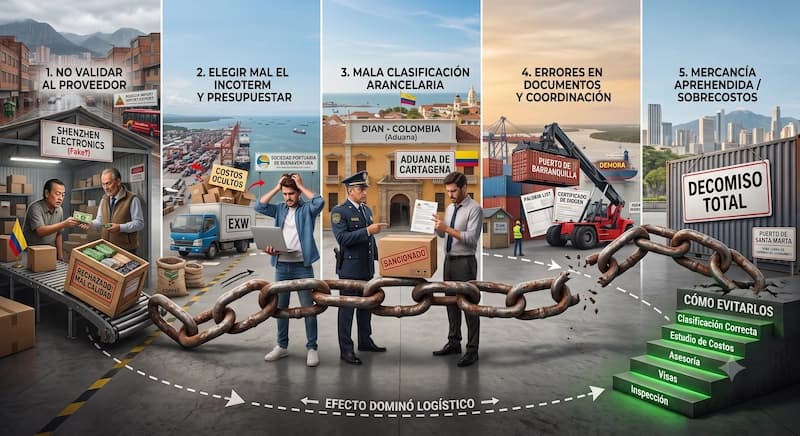 5 Errores Comunes al Importar por Primera Vez y Cómo Evitarlos